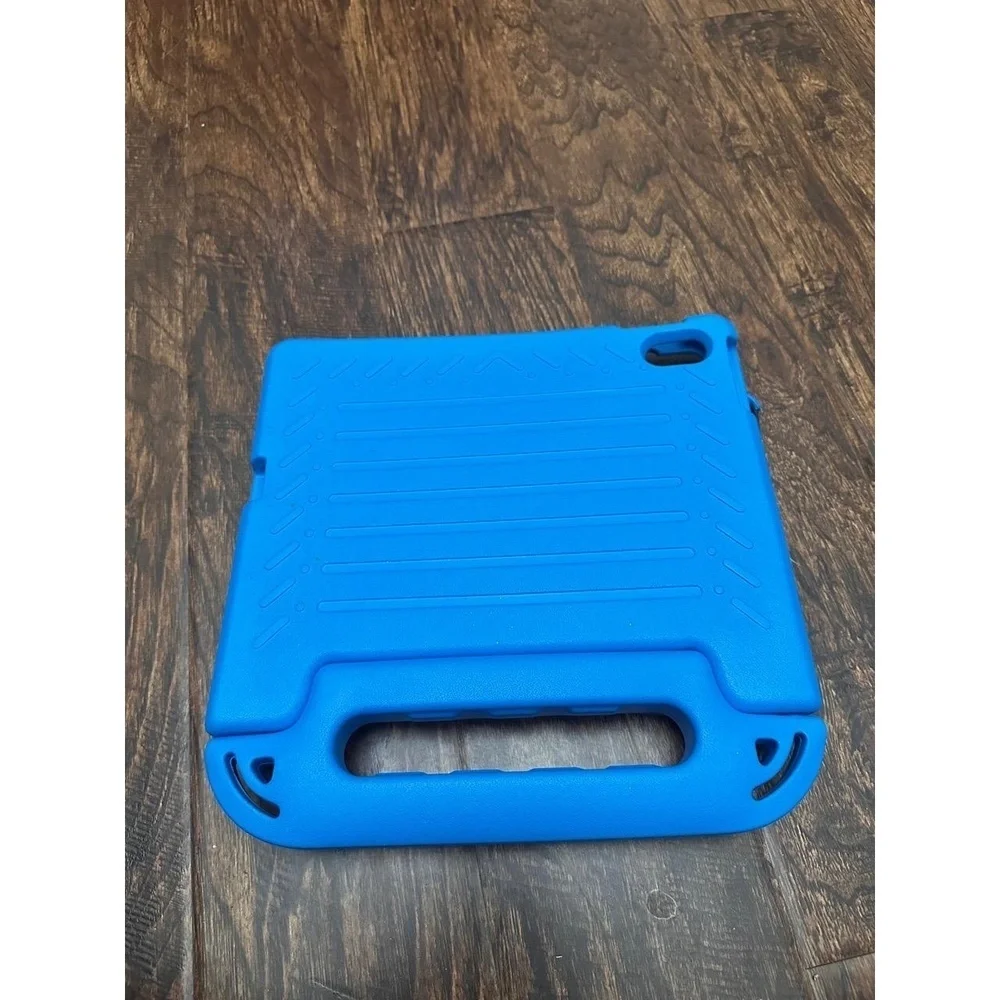 NEW Blue Protective Case Durable Kid-Friendly Built-In Handle Tablet Accessory